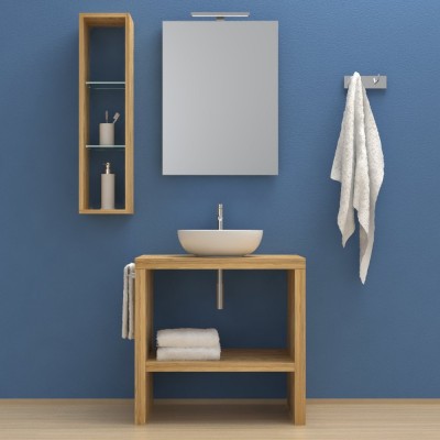 Estoril - Solid wood Complete bathroom furniture