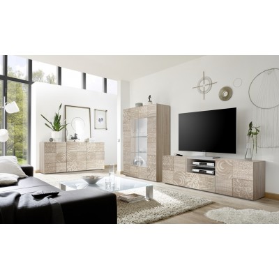 "Takao 3" Complete living room set  - durmast