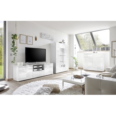 "Takao 3" Complete living room set  - white
