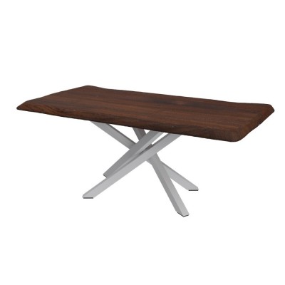 Polinesia Table in irregular edge solid wood
