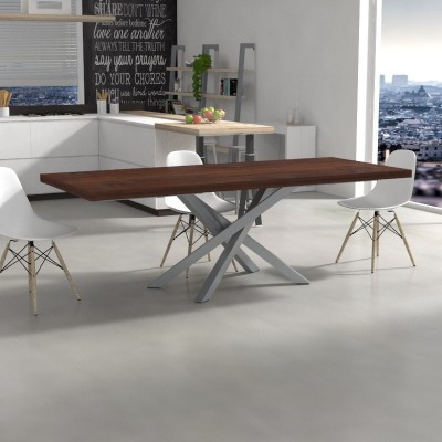 Solid wood Polinesia extendable Table