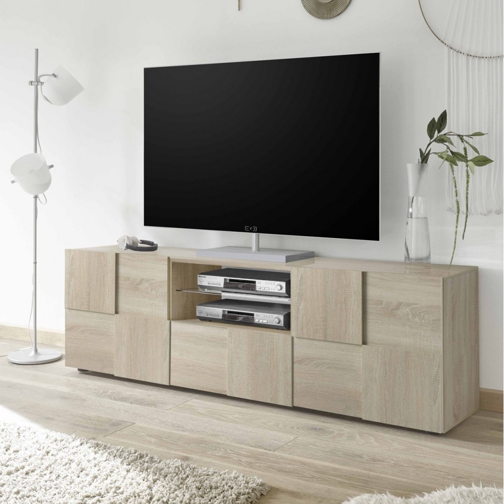 "Scacco" TV stand 181 cm - durmast