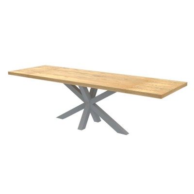 Table extensible Salomone en bois massif