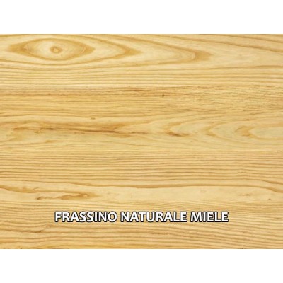 Table Salomone en bois massif bord irrégulier