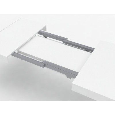 Deryck extendable Table with extensions-rack