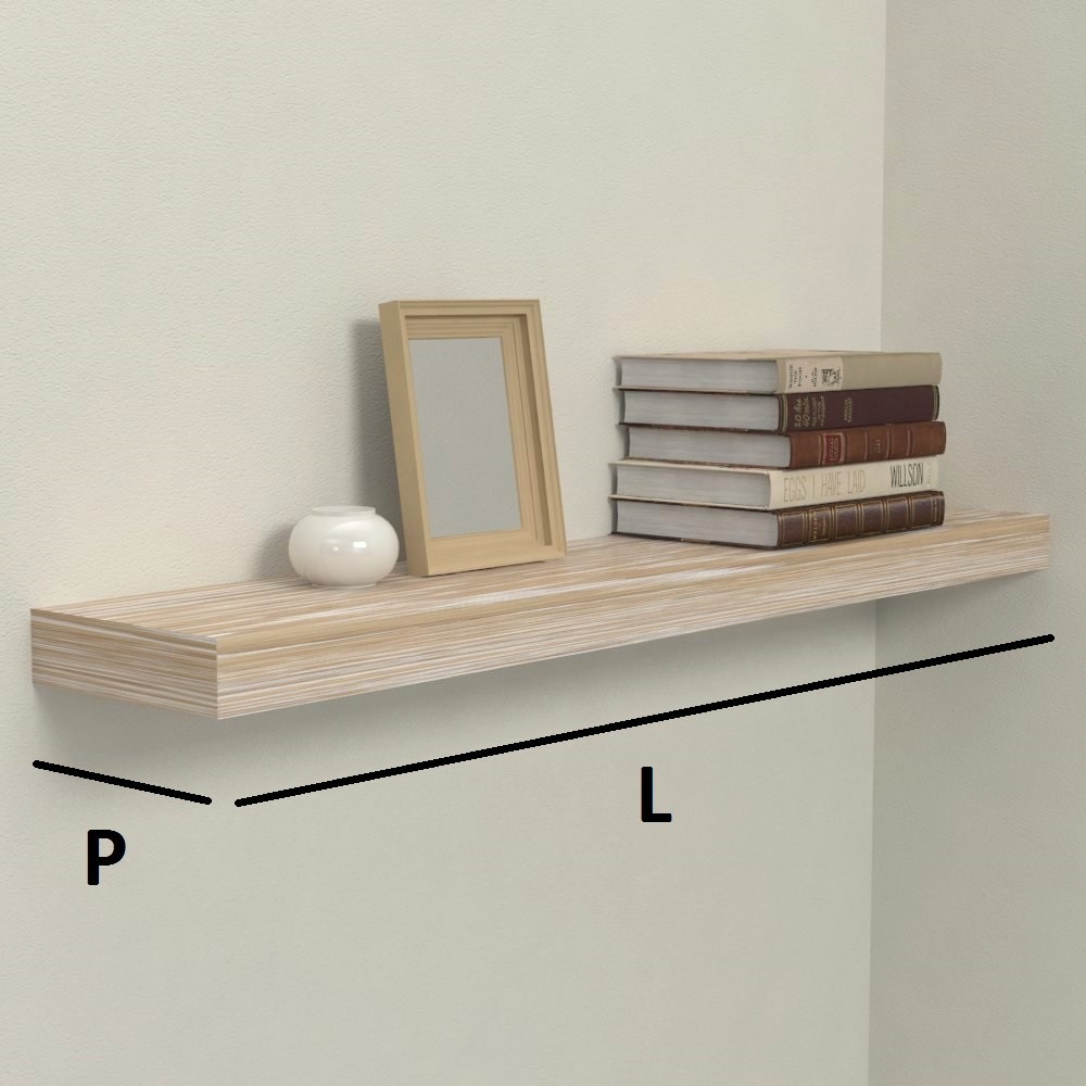 Solid wood customized shelves