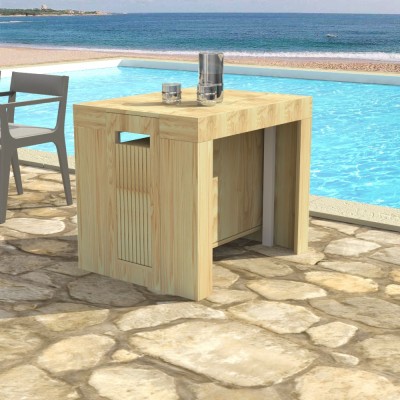 Outdoor Extensible console Plutone