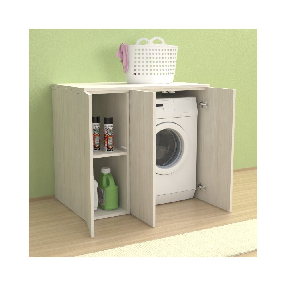 Riga 105 cm Washing machine cover with doors