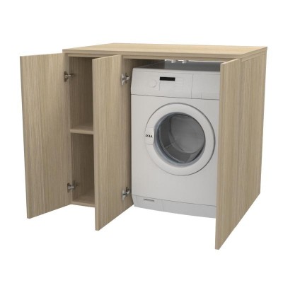 Riga 105 cm Washing machine cover with doors