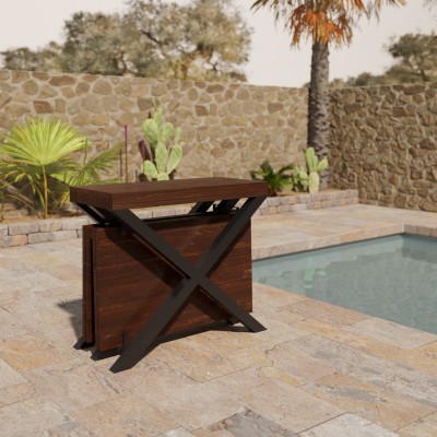 Outdoor Extensible console...