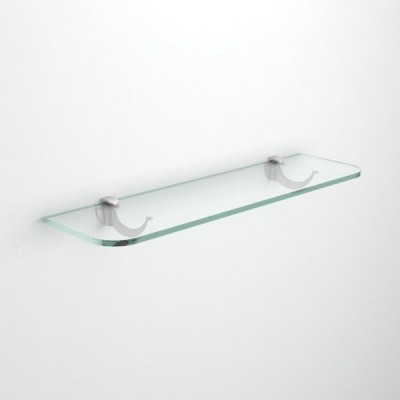 Mensole in vetro con angoli arrotondati spessore 12 mm
