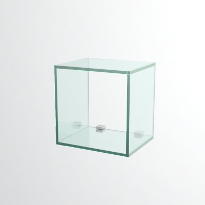 Etagere cube en verre