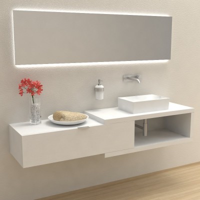 Arena 100 - Complete bathroom furniture