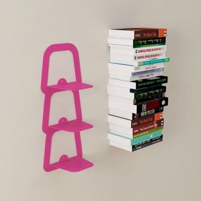 Mensole per libri invisibili 3 staffe